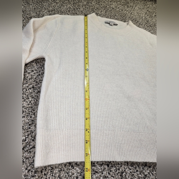 COMMA, - Sweater Cream Crew Neck Soft Wool Blend Size 10 (Runs Small) Womens EUC - Picture 10 of 16